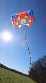 Produktbild von Flowform-Drachen mit 10 m Becherschwanz